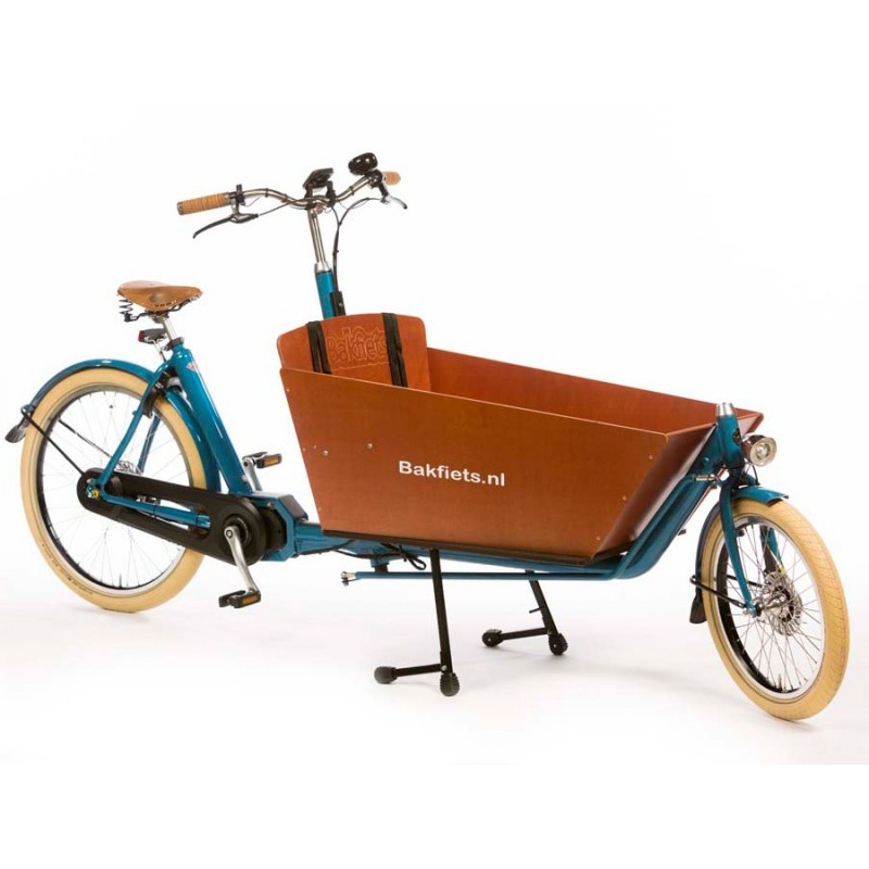 Biporteur électrique Cruiser long - BAKFIETS Biporteur électrique Cruiser long - BAKFIETS